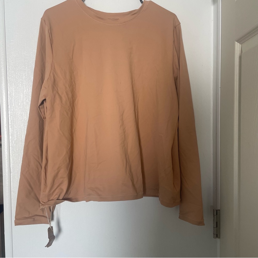 SKIMS SWIM TOP LONG SLEEVE 4X